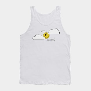 Have a Nice Day Smiley Face Sun Tank Top